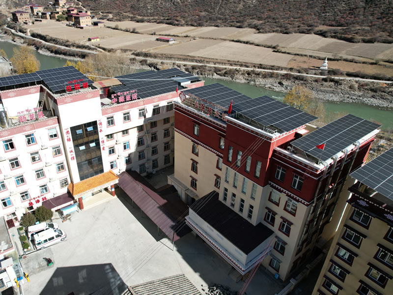 新龍縣中藏醫院光伏智慧能源系統項目